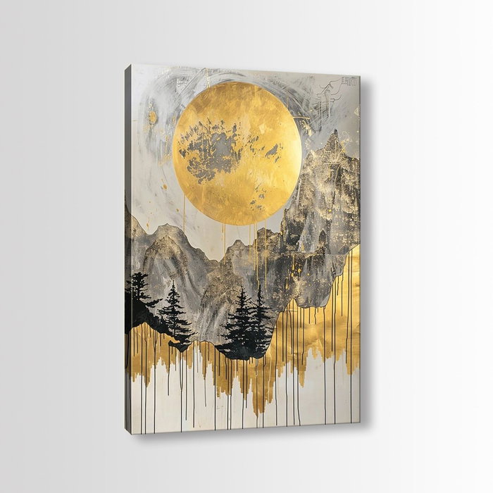 Wallity KNV10267 - 70100 Pintura Decorativa en Lienzo Multicolor 70 x 100 cm